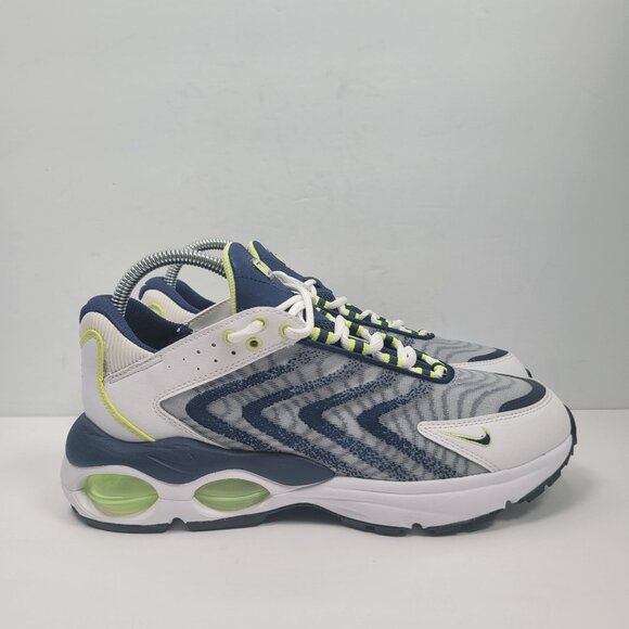 Nike Air Max TW Men's White Lemon Twist Navy Athletic Shoes DQ3984-101 US Size 8 - Picture 3 of 10